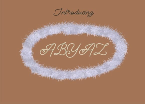 Abyaz: The Handwritten Font That Elevates Your Brand