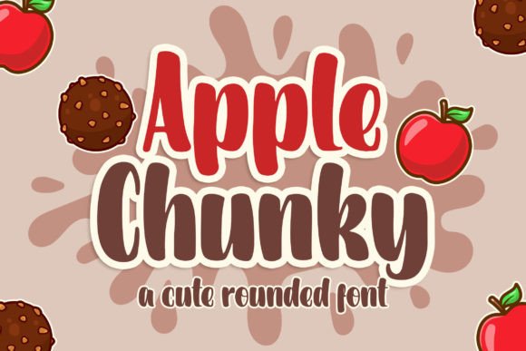 Apple Chunky: A Playful Typeface for Your Brand