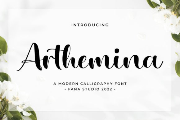 Arthemina: A Handwritten Typeface That Elevates Branding Projects