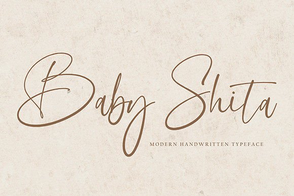 Baby Shita Font: A Delightful Handwritten Typeface for Web Design
