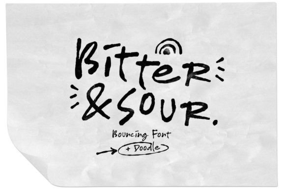 Bitter Sour Font: A Playful Touch for a Polished Brand