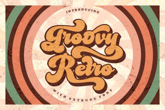 Boost Your Editorial Design with the Groovy Retro Font