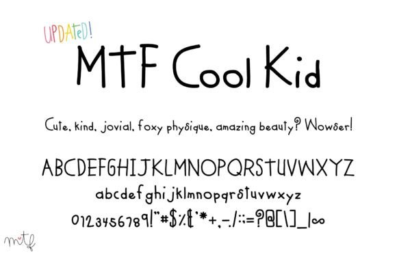 Cool Kid Font: The Handwritten Typeface That Captures Modern Personality