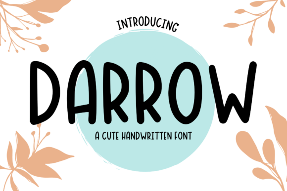 Darrow Font Review: A Playful Typeface for Creative Branding
