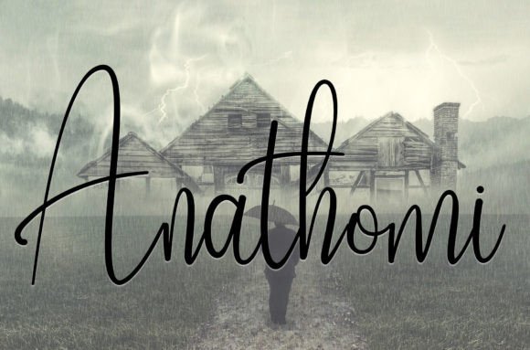 Elevate Your Brand with the Anathomi Handwritten Font