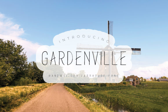 Garden Ville: A Handwritten Font for Editorial Elegance