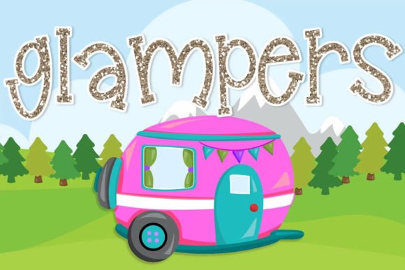 Glampers: A Handwritten Font for Editorial Elegance