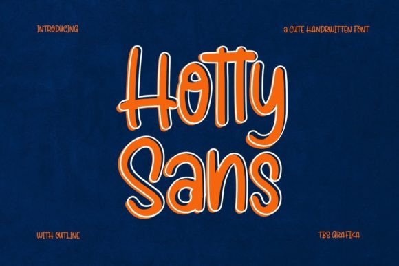 Hotty Sans: A Playful Typeface for Editorial Design
