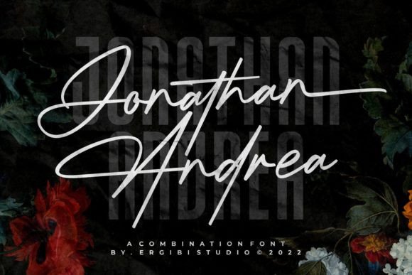 Jonathan Andrea Font: A Dazzling Typeface for Craft Creations