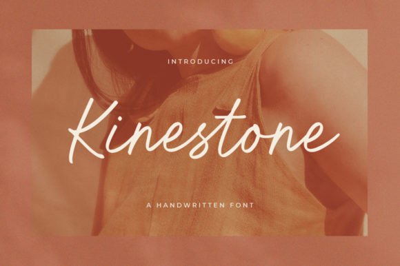 Kinestone: A Handwritten Font for Modern Web Design