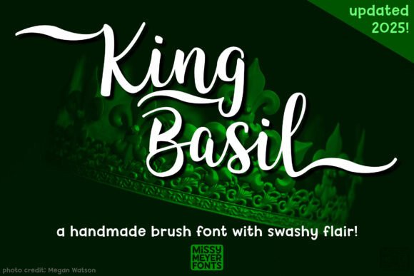 King Basil Typeface: A Bold Choice for Campaign Design