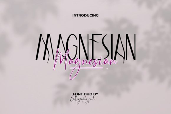 Magnesian Font: A Modern Typeface for Digital Branding