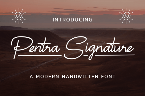 Pentra Signature: A Typeface That Elevates Your Campaign’s Message