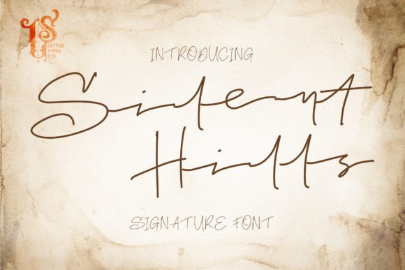 silent hills font: elevate your brand with vintage elegance