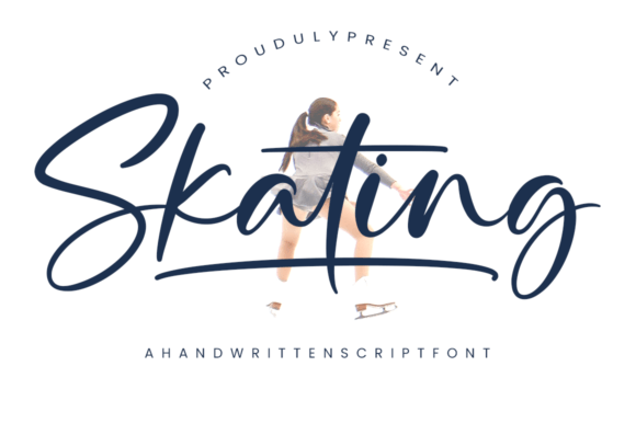 Skating Font: A Script Typeface for Timeless Craft Projects