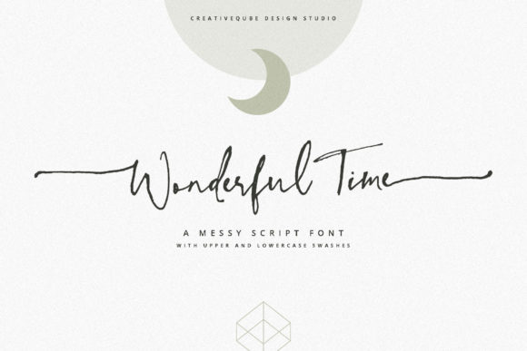 Wonderful Time: A Delightful Script Font for Branding and Creative Projects